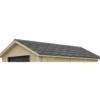 Tegole Bituminose Beaver Grigio Copertura Tetto Casetta 4x3 da Giardino