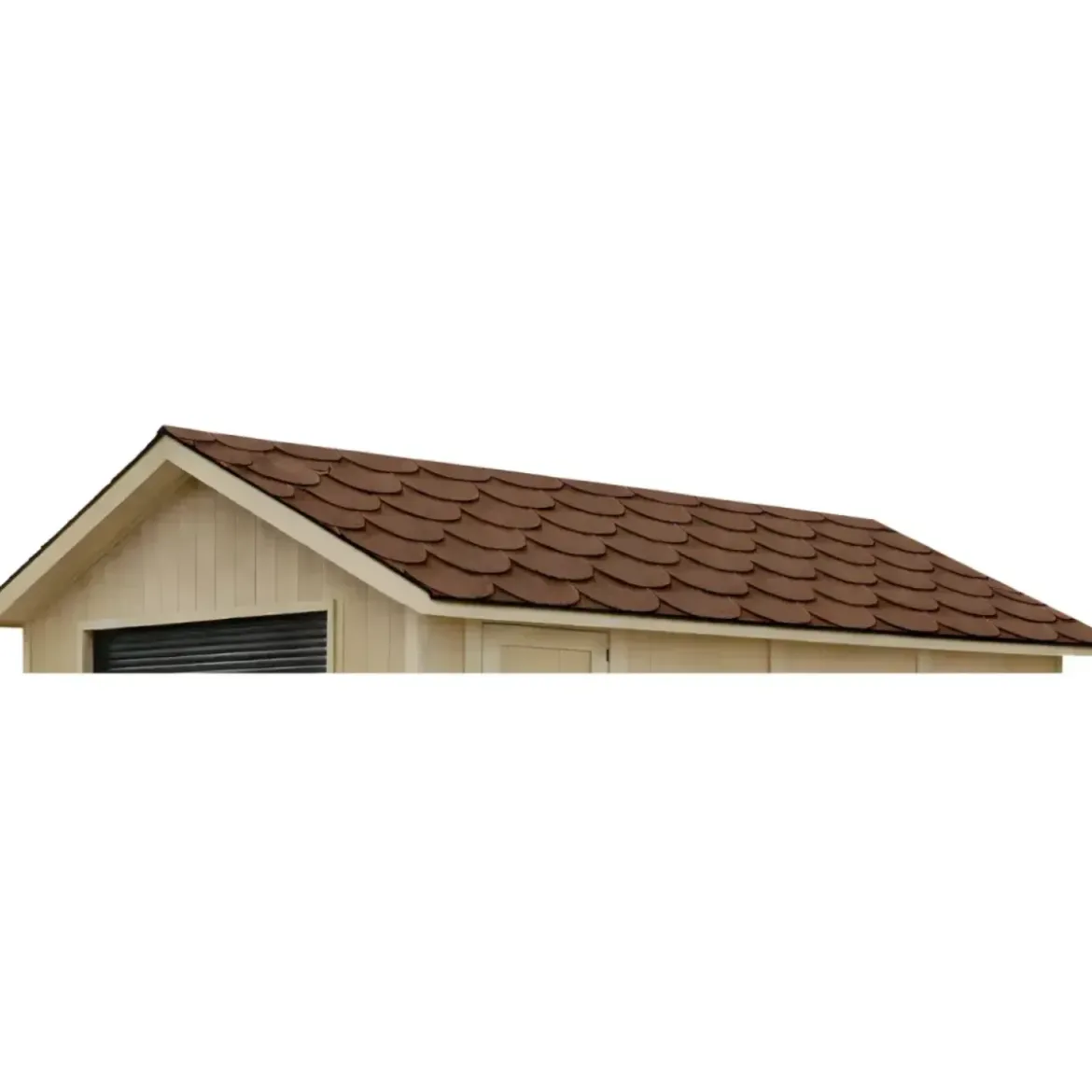 Tegole Bituminose Marrone 3 m2 Beaver Copertura Casetta da Giardino