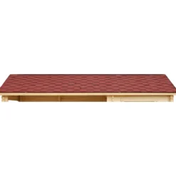 Tegole Bituminose Rosso 6 m2 per Copertura Tetto Garage da Esterno
