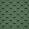 Tegole Bituminose Verde 6 m2 per Tetto Casetta da Giardino 180x180