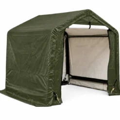 Telo di Ricambio per Garage in PVC Impermeabile Verde 195 g/m2