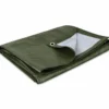 Telo di Ricambio per Garage in PVC Trattato Anti UV Verde 195 g/m2