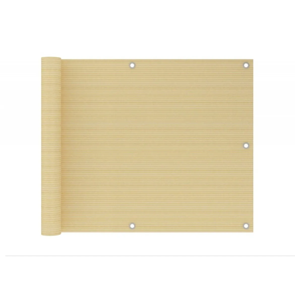 Telo Frangivista Beige per Balcone Resistente e Anti Strappo da Terrazzo