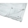 Telo Occhiellato 4x4 mt Rinforzato Copertura Antistrappo in PVC Bianco