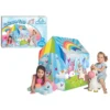 Tenda da Gioco per Bambini Casetta Unicorno per Cameretta da Interno