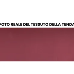 Tenda da Sole a Caduta 250x250 Rosso Ferrara Bracci Cassonata Esterno
