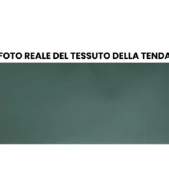 Tenda da Sole a Caduta 250x250 Verde con Bracci Cassonata da Esterno
