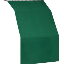Tenda da Sole Cotone 140x250 Verde Lavabile Anelli Ganci Sacchetto