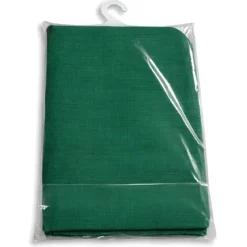 Tenda da Sole Cotone 140x350 Verde Lavabile Anelli Ganci Sacchetto
