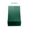 Tenda 140x300 Parasole a Soffitto con Anelli Ombreggiante Verde