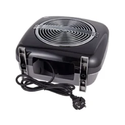 Termoventilatore Vintage Oscillante Stufa Elettrica Caldobagno 2000 W Mini Nero