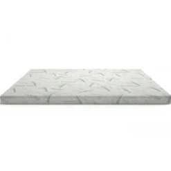 Topper Gel Memory per Materasso a una Piazza e Mezza Letto 120x190