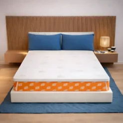 Topper Memory Foam Materasso Matrimoniale 180x200 h5 Sfoderabile Aloe