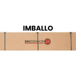 Trabattello Ponteggio Acciaio 160x80 cm Mezzopiano Ruote Lavoro 320 cm