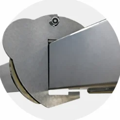 Trabattello Ponteggio Acciaio Altezza 320 cm Mezzopiano Ruote Girevoli