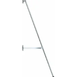 Trabattello Ponteggio Professionale h680 cm con Piano Parapetto Aste
