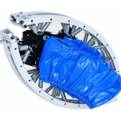 Trampolino Pieghevole Portatile 101 cm Molle Bambini Adulti da Interno