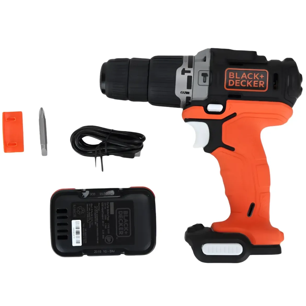 Trapano Avvitatore Black & Decker a Percussione 2V 1,5Ah LED con Borsa