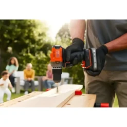 Trapano Avvitatore Black & Decker Percussione 18V Valigetta Accessori