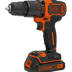 Trapano Percussione Smerigliatrice Black+Decker 18V Kit 2 Batterie