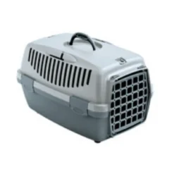 Trasportino per Cani e Gatti colore grigio / blu