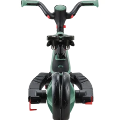 Triciclo Pieghevole 4 in 1 per Bambini Verde Oliva con Ruote EVA