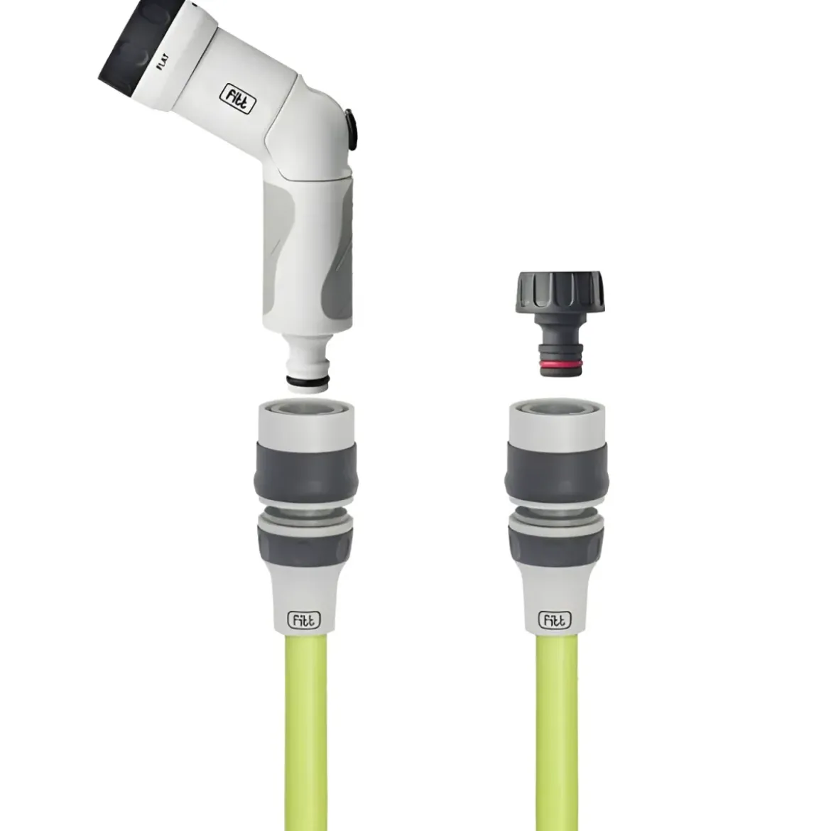 Tubo da Giardino Estensibile 25 m con Pistola per Irrigazione Multigetto