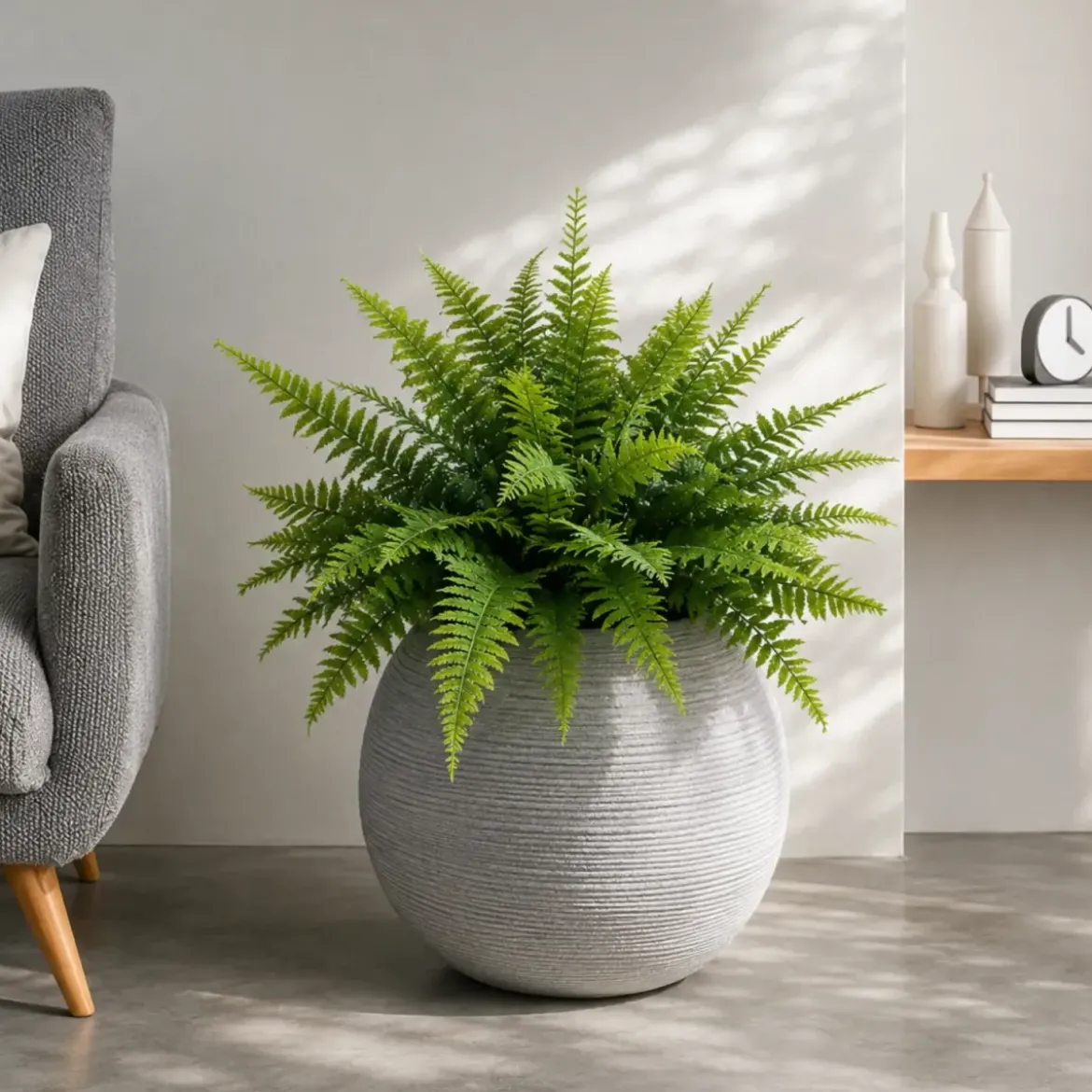 Vaso in Resina Beige 40x33 Rotazionale da Interno Esterno Atossico