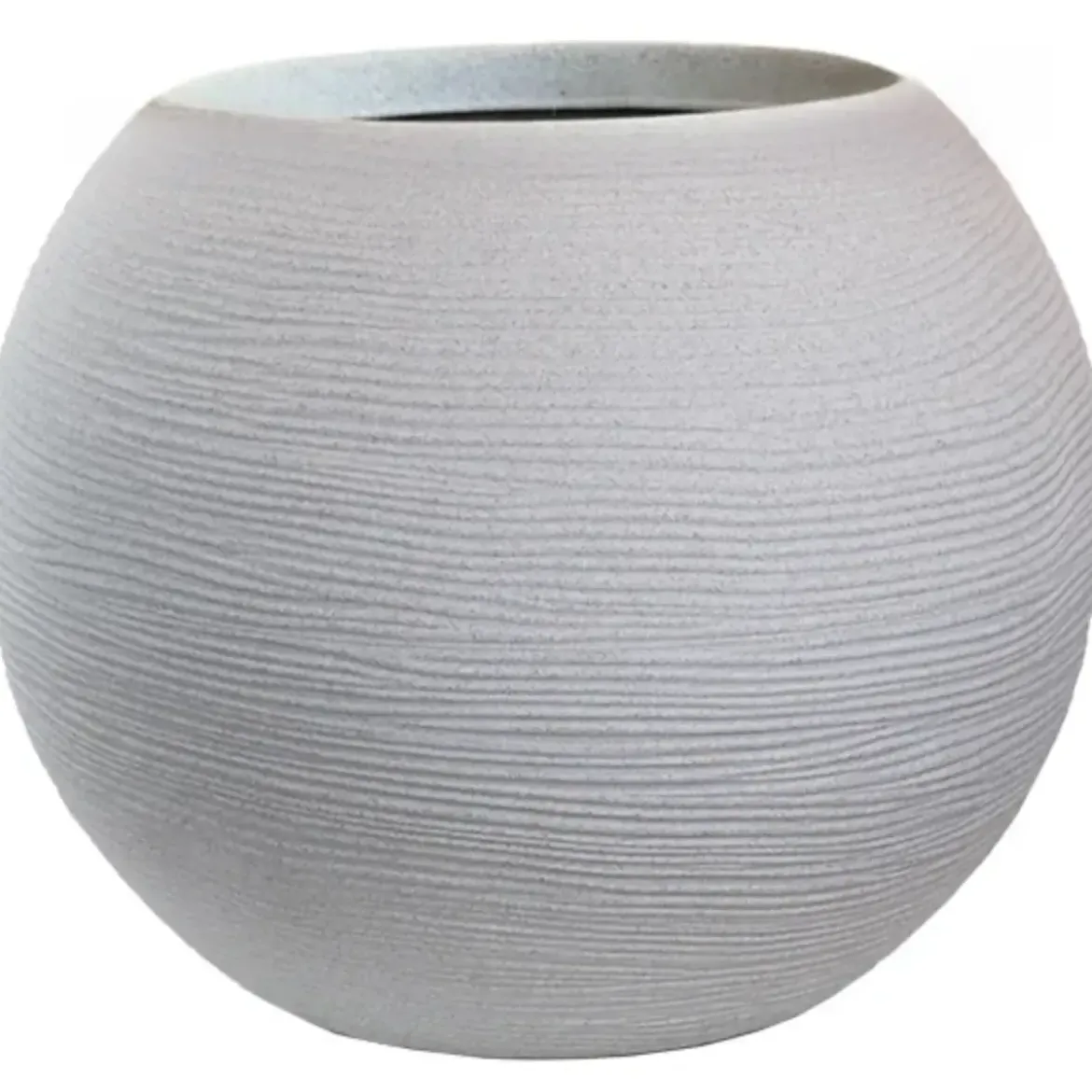 Vaso in Resina Beige 40x33 Rotazionale da Interno Esterno Atossico