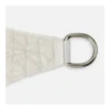 Vela Triangolare 5x5 m Beige Idrorepellente Ombreggiante da Esterno