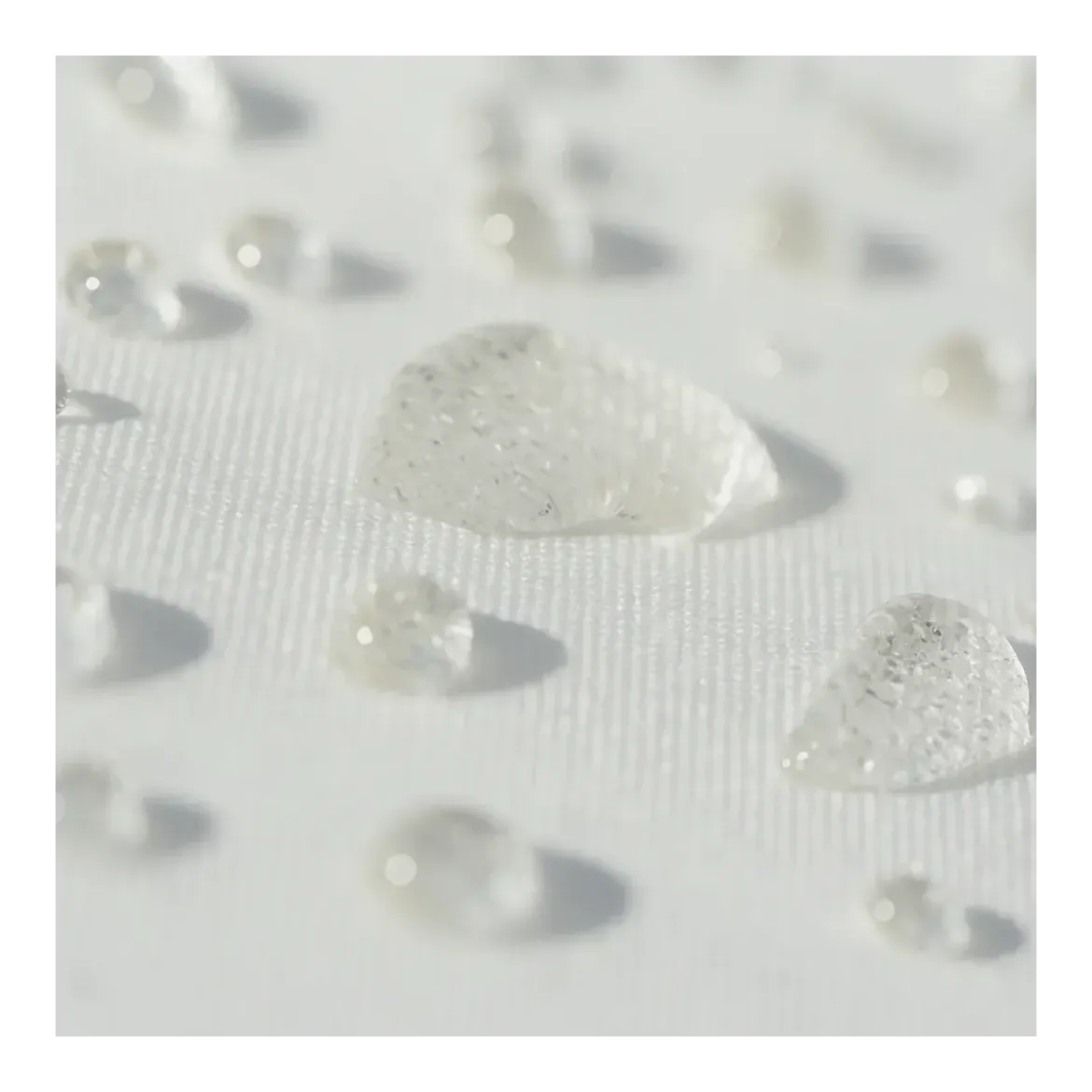 Vela Triangolare 5x5 m Bianco Idrorepellente Ombreggiante da Esterno