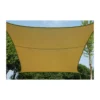 Vela 5x5 Beige Quadrata Telo Ombreggiante Sole Giardino Ombra Tenda Parasole