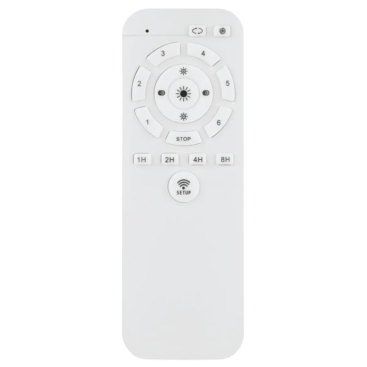 Ventilatore da Soffitto con Luce Nero Cristalli LED Dimmer Telecomando