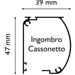 Zanzariera a Rullo Laterale per Porta Marrone 150x250 Riducibile